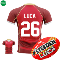 Load image into Gallery viewer, Personalised Dolphins Supporter Bundle (Official Jersey + Ball Pack)
