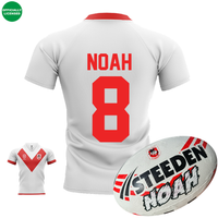 Load image into Gallery viewer, Personalised St George Dragons Supporter Bundle (Official Jersey + Ball Pack)
