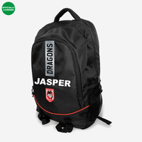Load image into Gallery viewer, Personalised St George Dragons Official NRL Backpack
