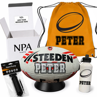 Load image into Gallery viewer, Personalised Official St George Dragons NRL Gift Pack (Mini 11inch or Size 5)
