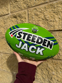 Load image into Gallery viewer, Personalised Canberra Raiders Official NRL Ball (Size 5)

