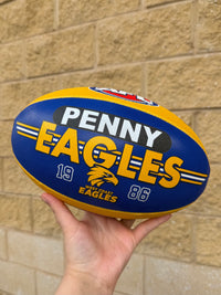 Load image into Gallery viewer, Personalised AFL Official West Coast Eagles Club Football (Size 5)
