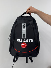 Load image into Gallery viewer, Personalised Dolphins Official NRL Backpack
