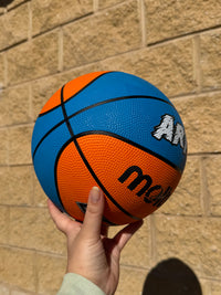 Load image into Gallery viewer, Personalised Molten BCR2 Orange/Cyan Rubber Basketball (Size 5)
