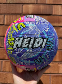 Load image into Gallery viewer, Personalised Gilbert 2025 Indigenous First Nations Supporter Netball (SIZE 5)
