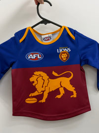 Load image into Gallery viewer, Personalised Brisbane Lions AFL Toddler Guernsey
