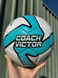 Load image into Gallery viewer, Personalised Deploy Blue Soccer Ball (SIZE 3, 4, 5)
