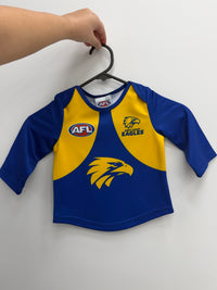 Load image into Gallery viewer, Personalised West Coast Eagles AFL Toddler Guernsey
