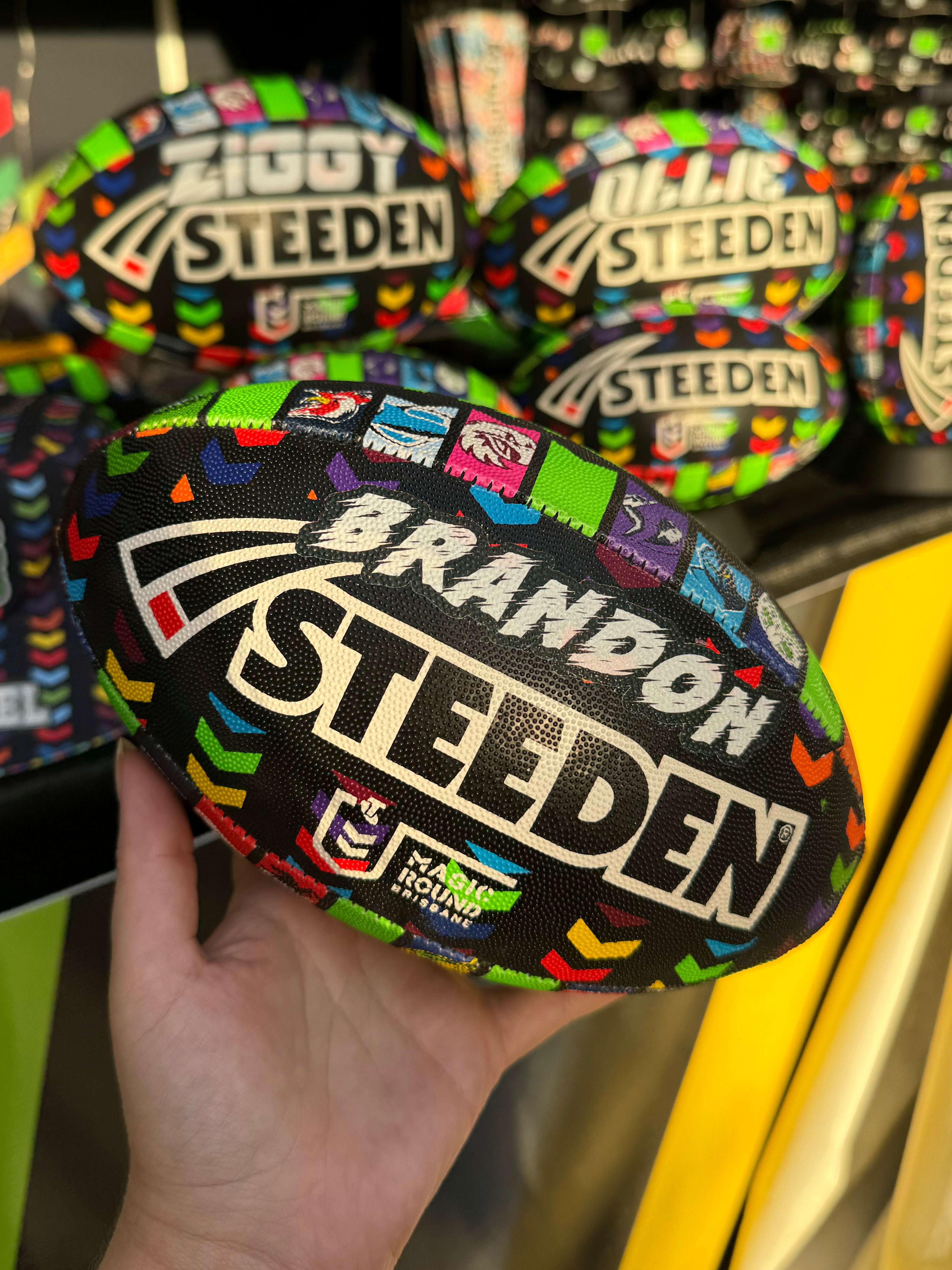 Personalised 2025 Official NRL Magic Round Supporter Ball (11 inch)