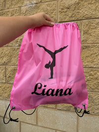 Load image into Gallery viewer, Personalised Rugby Drawstring Bag
