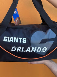 Load image into Gallery viewer, Personalised GWS Giants Official AFL Sports Bag
