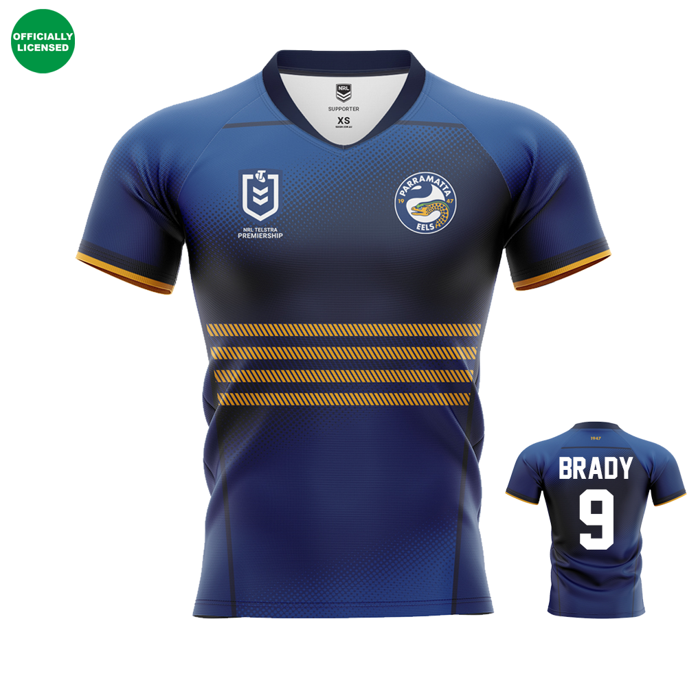 Personalised Parramatta Eels NRL Jersey