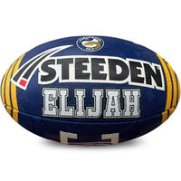 Load image into Gallery viewer, Personalised Limited Edition Parramatta Eels Official NRL Ball (Size 5)
