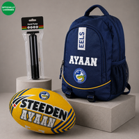 Load image into Gallery viewer, Personalised Official NRL Parramatta Eels Player Pack
