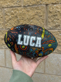 Load image into Gallery viewer, Personalised Indigenous All Stars 2025 Official NRL Ball (11 Inch Mini Ball)
