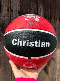 Load image into Gallery viewer, Personalised NBA Official Chicago Bulls Team Basketball (Size 7)

