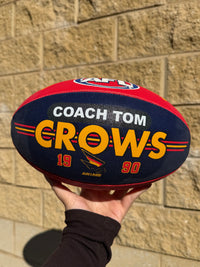 Load image into Gallery viewer, Personalised AFL Official Adelaide Crows Club Football (Size 5)
