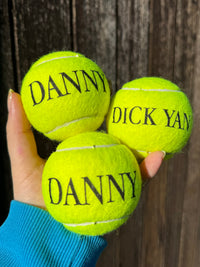 Load image into Gallery viewer, Personalised Slazenger Tennis Balls (4 Pack)
