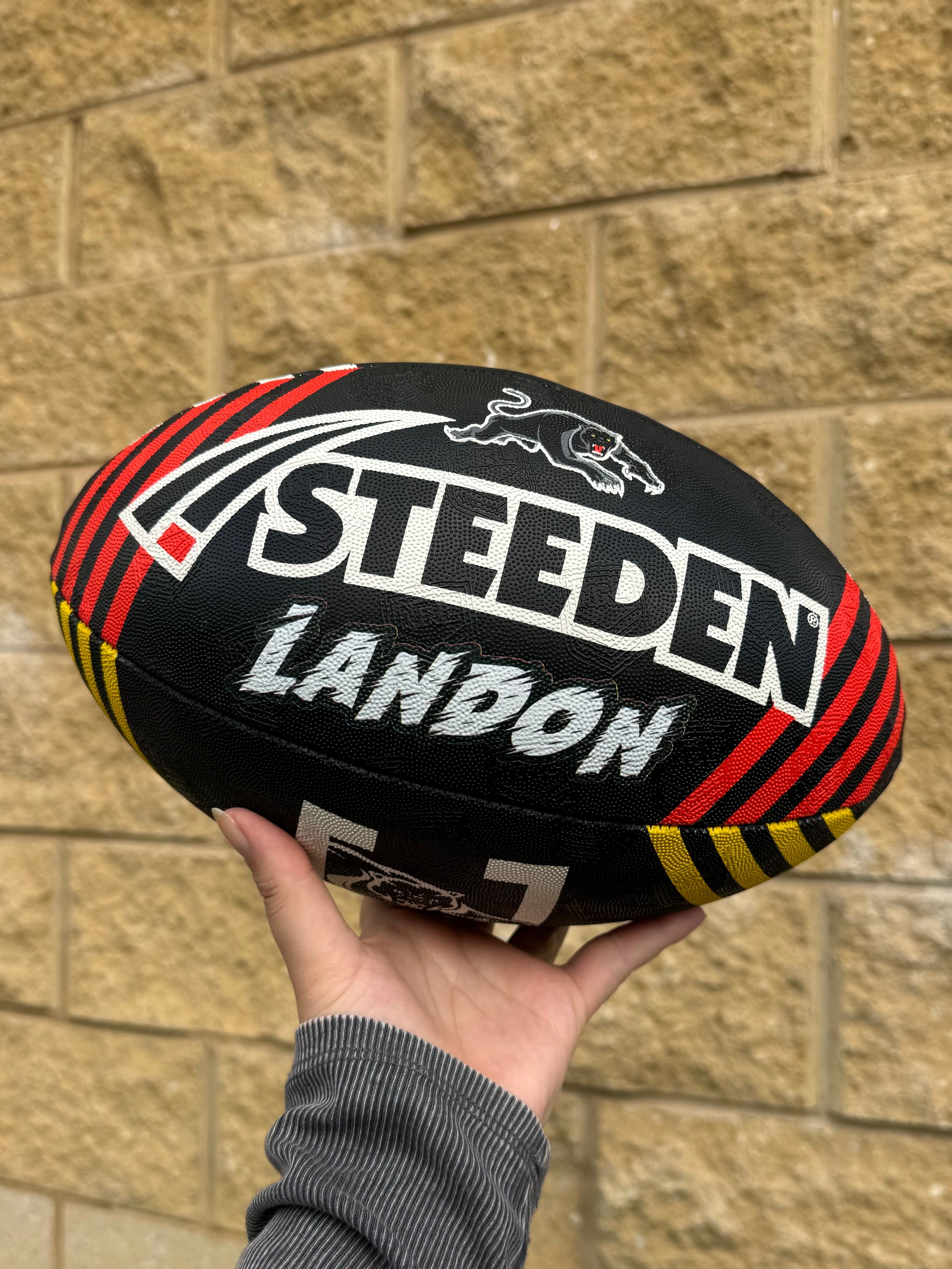 Personalised Penrith Panthers Official NRL Ball (Size 5)