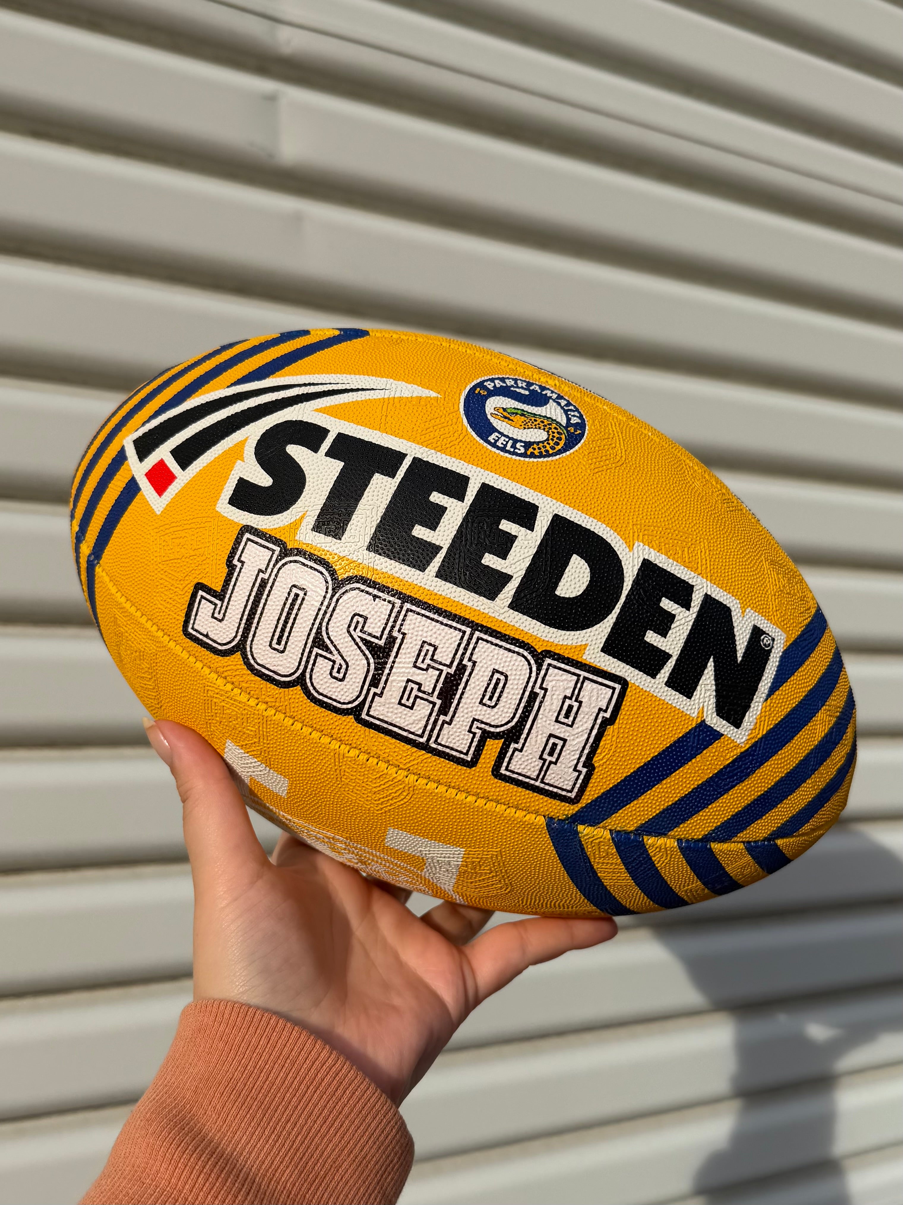 Personalised Parramatta Eels Official NRL Ball (Size 5)