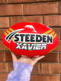 Load image into Gallery viewer, Personalised Official NRL Dolphins Player Pack
