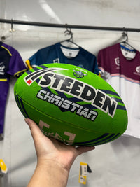 Load image into Gallery viewer, Personalised Canberra Raiders Official NRL Ball (Size 5)
