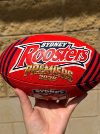 Load image into Gallery viewer, Personalised 2026 Premiership Sydney Roosters NRL Ball (11INCH MINI BALL)

