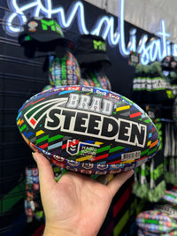 Load image into Gallery viewer, Personalised 2026 Official NRL Magic Round Supporter Ball (11 inch Mini)

