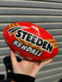 Load image into Gallery viewer, Personalised Dolphins Official NRL Ball (11inch mini ball)
