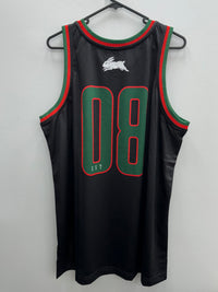Load image into Gallery viewer, Personalised NRL South Sydney Rabbitohs Basketball Singlet
