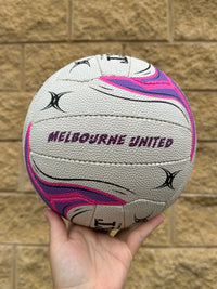Load image into Gallery viewer, Personalised Gilbert White Eclipse M500 Netball (SIZE 4)
