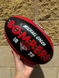 Load image into Gallery viewer, Personalised AFL Official Essendon Bombers Club Football (Size 5)
