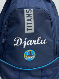 Load image into Gallery viewer, Personalised Gold Coast Titans Official NRL Backpack
