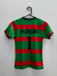 Load image into Gallery viewer, Personalised South Sydney Rabbitohs Supporter Bundle (Official Jersey + Ball Pack)
