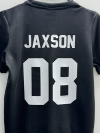 Load image into Gallery viewer, Personalised Black Training Jersey - Kids
