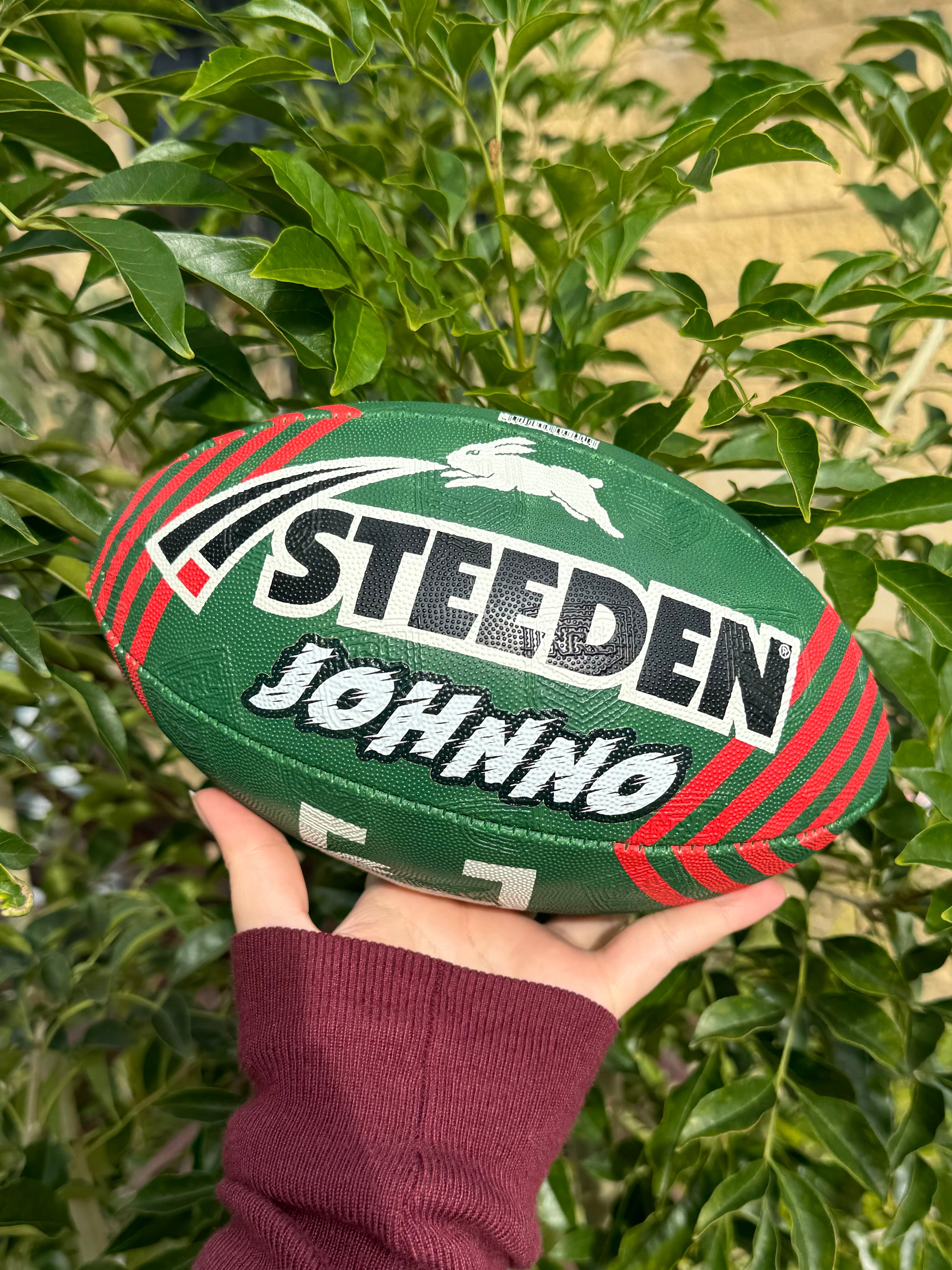 Personalised Official NRL Team balls (11inch mini ball)