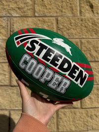 Load image into Gallery viewer, Personalised South Sydney Rabbitohs Official NRL Ball (Size 5)
