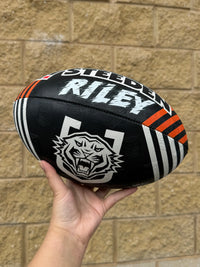 Load image into Gallery viewer, Personalised Wests Tigers Official NRL Ball (Size 5)
