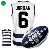Load image into Gallery viewer, Personalised Official Geelong Cats AFL Supporter Pack
