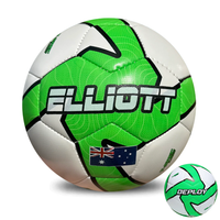 Load image into Gallery viewer, Personalised Deploy Green Soccer Ball (Size 3, 4, 5)
