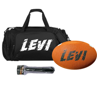 Load image into Gallery viewer, Personalised Gridiron Starter Pack Bundle (Spalding Gridiron Ball + Sports Bag + Ball Pump)
