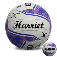Load image into Gallery viewer, Personalised 2027 Gilbert Gripsure Match Netball (SIZE 5)
