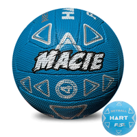 Load image into Gallery viewer, Personalised Hart Fuse Blue Netball (SIZE 4, 5)
