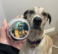 Load image into Gallery viewer, Personalised Silver Christmas Bauble
