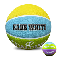 Load image into Gallery viewer, Personalised Junior Rubber Spalding Basketball (Size 5)

