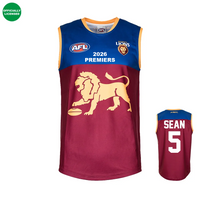 Load image into Gallery viewer, Personalised Brisbane Lions Premiers 2026 AFL Guernsey
