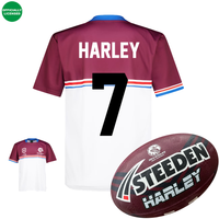 Load image into Gallery viewer, Personalised Manly Sea Eagles Supporter Bundle (Official Jersey + Ball Pack)
