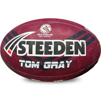 Load image into Gallery viewer, Personalised Manly Sea Eagles Official NRL Ball (Size 5)
