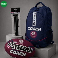 Load image into Gallery viewer, Personalised Official NRL Manly Sea Eagles Player Pack
