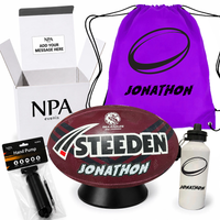 Load image into Gallery viewer, Personalised Official Manly Sea Eagles NRL Gift Pack (Mini 11inch or Size 5)

